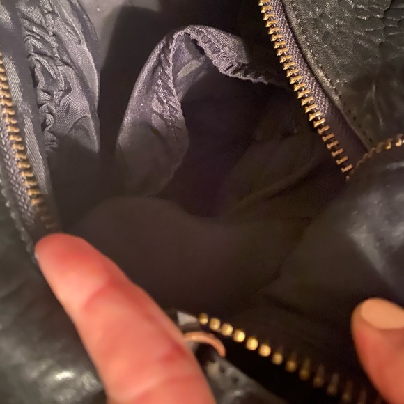 Claudine & Ash black leather Diaper bag - Picture 9 of 11